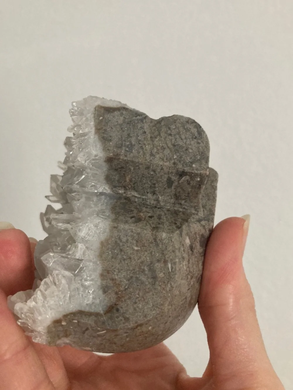 Child of Wild Resurrection Skull Geodes Skull Quartz decor quartz geode